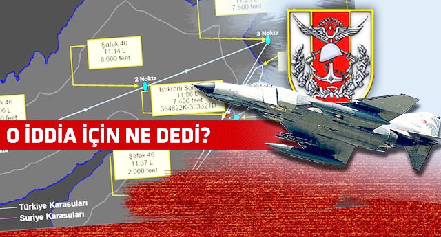 TSK'dan düşürülen uçakla ilgili yeni açıklama