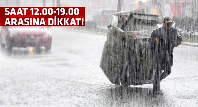Meteoroloji'den 6 il için kuvvetli yağış uyarısı