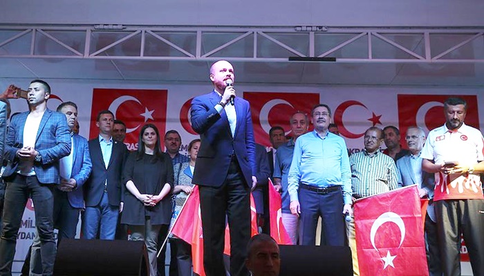 Cumhurbaşkanı Erdoğan'ın oğlu Bilal Erdoğan: Bu millet dünyaya bağımsızlığıma sahip çıkmaya hazırım dedi