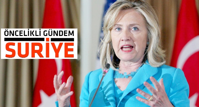 Clinton, Türkiye'ye geliyor