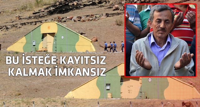Şehit babasının bir ricası var