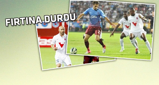Trabzonspor sınıfta kaldı