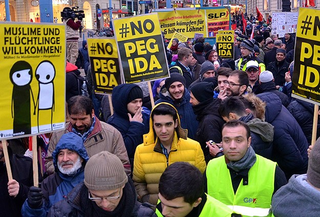 "PEGIDA"ya büyük tepki