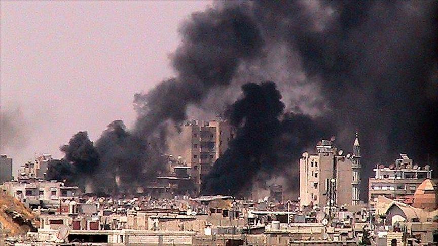 Esed güçlerinden hava saldırısı: 32 ölü 200 yaralı