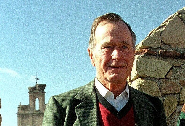 Baba Bush hastaneden taburcu edildi