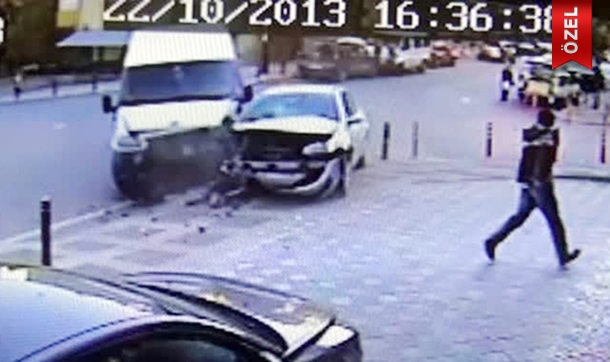 Kıl payı ölümden döndü, telefonla konuşma devam etti