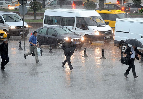 Yağışlı hava geliyor