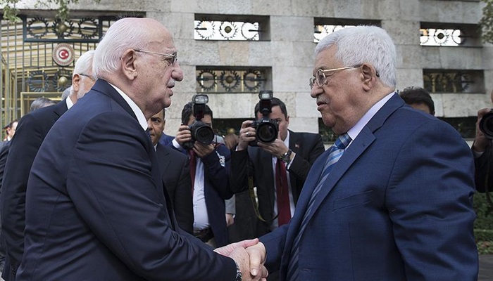 Filistin Devlet Başkanı Abbas Meclis'te