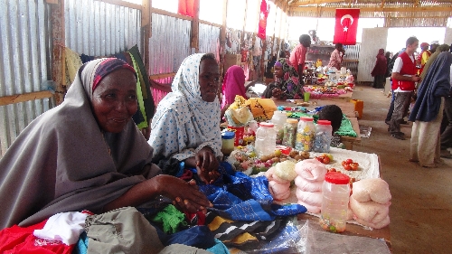 Somali'ye Türk pazarı kuruldu