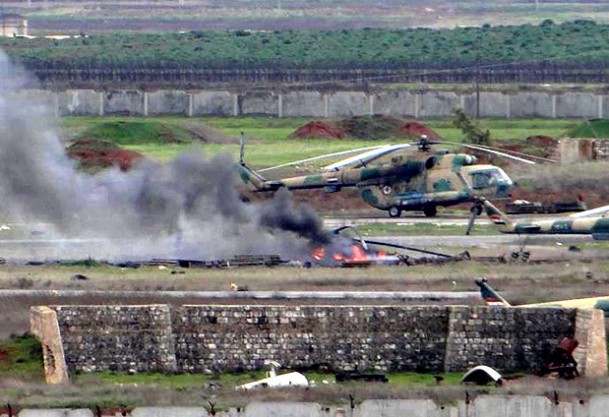 ÖSO askeri helikopter düşürdü