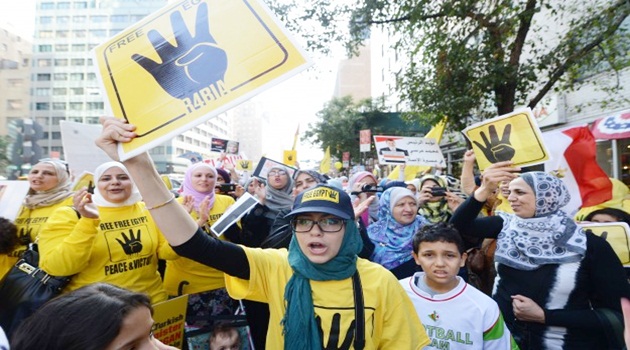 Mısırlılardan New York'ta gösteri