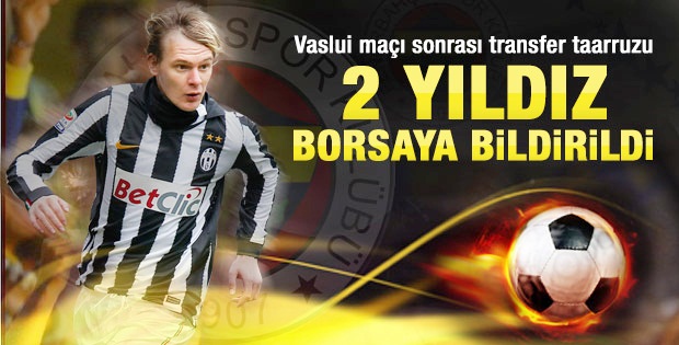 Fenerbahçe Krasiç ve Yobo'yu Borsaya Bildirdi