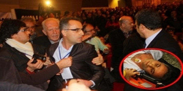 İstanbul Barosu Olağanüstü Genel Kurulu'nda gazeteciyi darp ettiler