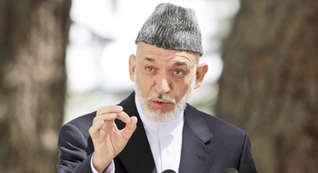 Karzai'den 'dış güçler' resti