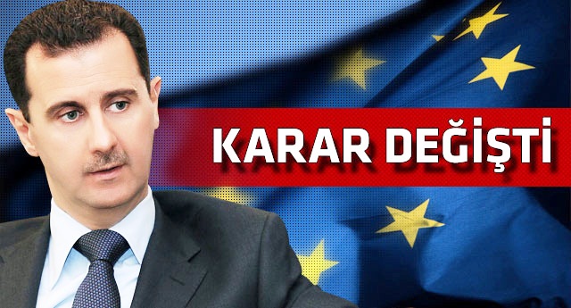 Avrupa Birliği'nden Esed'e kötü, muhaliflere iyi haber!