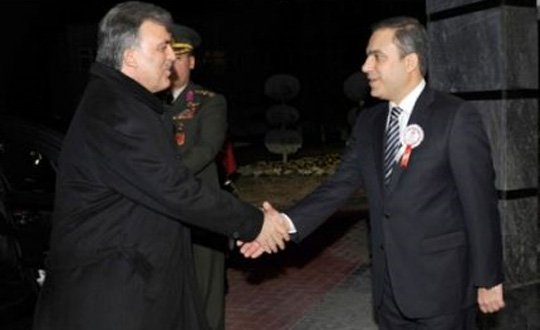 Gül, MİT Müsteşarı Fidan'ı kabul etti