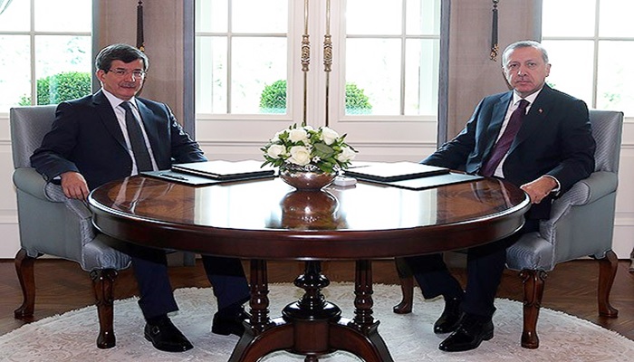 Cumhurbaşkanı Erdoğan Başbakan Davutoğlu'nu kabul etti