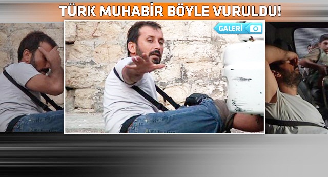 Muhabir Sinan Gül'ün vurulma anı