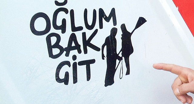 ''Oğlum bak git''e hapis şoku!