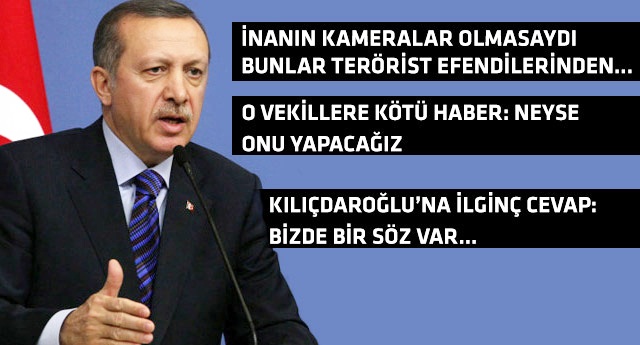 Erdoğan'dan sert tepki: Kusura bakma kılıçdaroğlu...