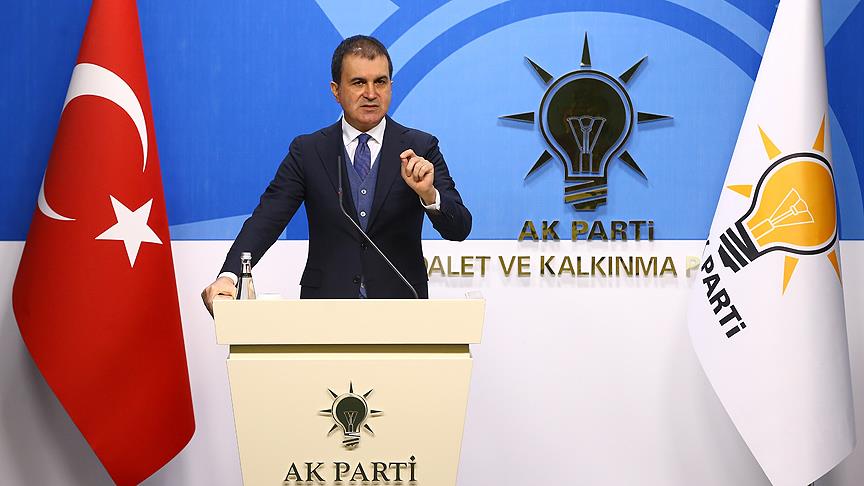 Ömer Çelik: Türkiye'ye 'sınırını aç' çağrısını büyük bir hayretle karşılıyoruz