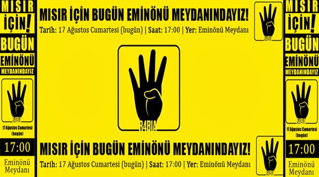 Katliama 'Dur!' demek için Eminönü'ne