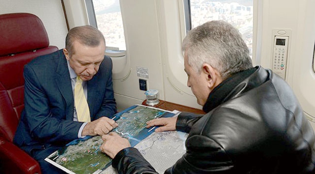 Erdoğan'dan 3. köprü incelemesi