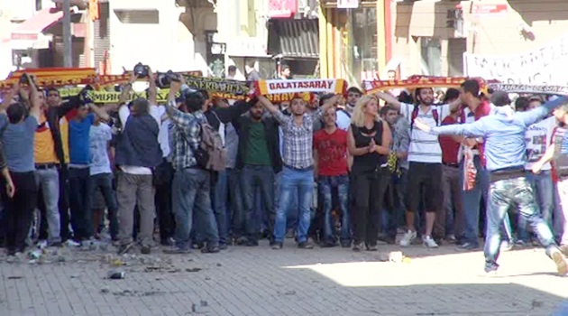Taraftarların Gezi Parkı kardeşliği