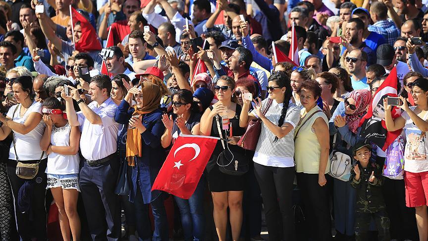 30 Ağustos Zafer Bayramı kutlanıyor