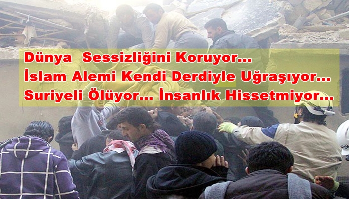 Varil bombaları ölüm saçıyor