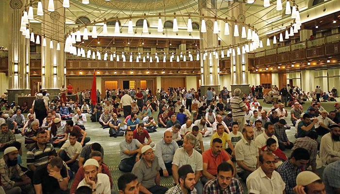 Millet Camisi'nde şehitler için mevlit okutuldu