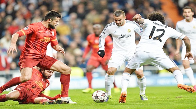 Galatasaray Bernabeu'da kaybetti