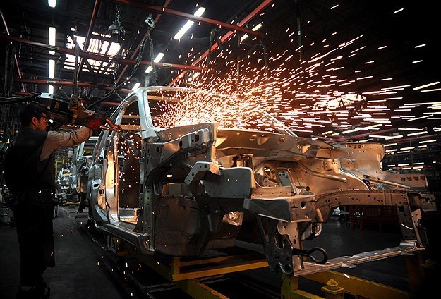 Sanayi üretim endeksi yüzde 2,6 arttı