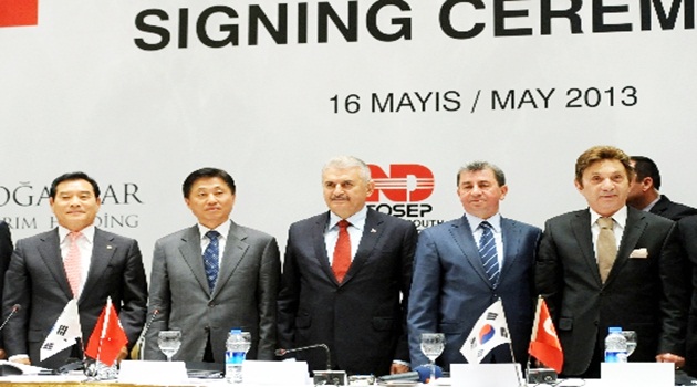 Aydın Büyükefe'ye Doğalgaz Çevrim Santrali için imzalar atıldı
