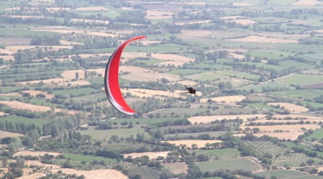 Adrenalin tutkunları Erzincan'da