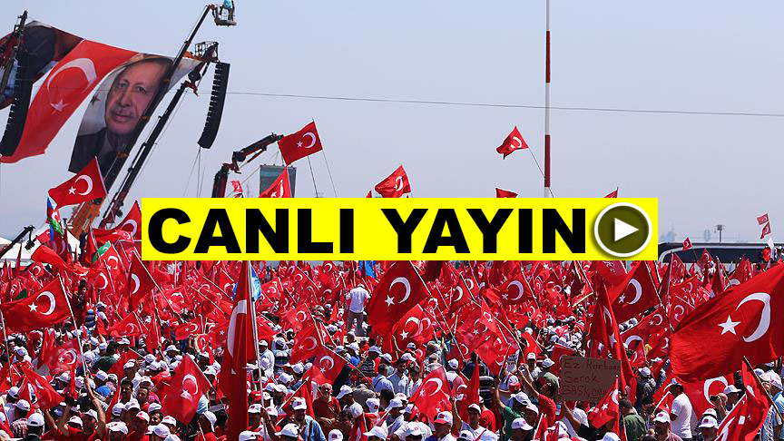 Milyonlar Yenikapı'da buluşuyor