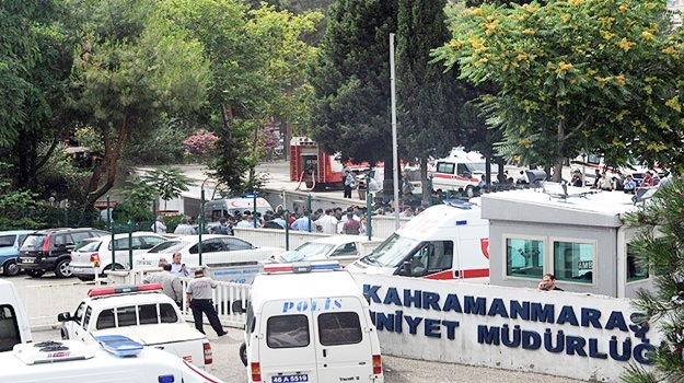 Kahramanmaraş Emniyet Müdürlüğünde patlama
