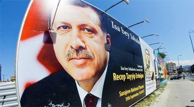 Saraybosna, Başbakan Erdoğan'ın afişleriyle donatıldı
