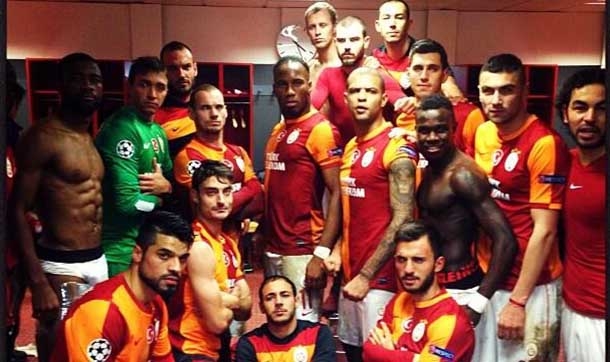 Galatasaray'dan Juventus zaferi hatırası