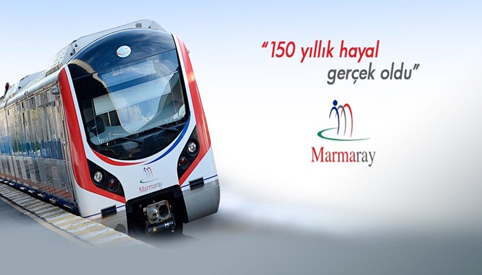 Marmaray açıldı