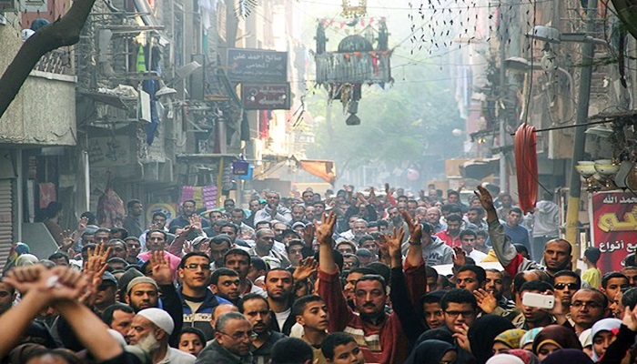 Mübarek hakkındaki beraat kararına protesto