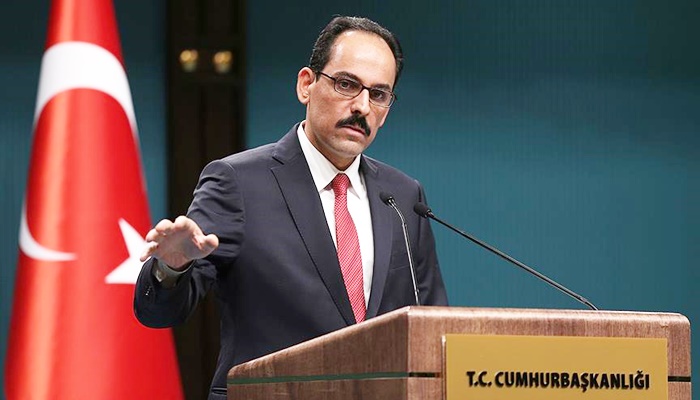 Cumhurbaşkanlığı Sözcüsü Kalın: Türkiye'nin ulusal güvenliği asla müzakere ve pazarlık konusu değildir