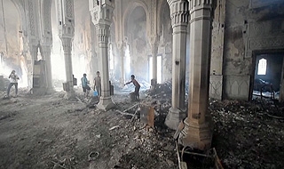 Kanlı müdahalenin ardından Adeviyye Cami