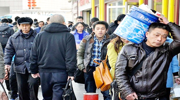 Çin'de dünyanın en büyük iç göç hareketi başladı