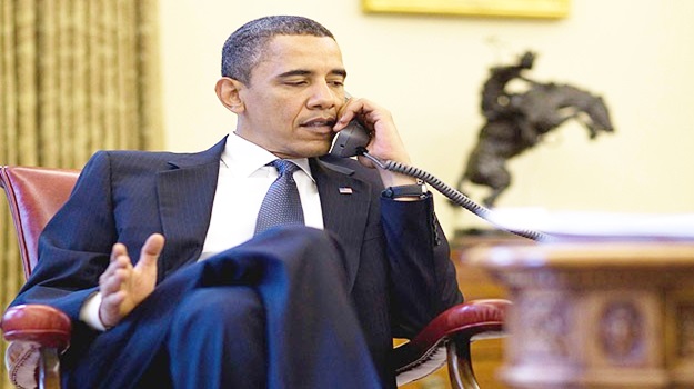 Obama, Merkel ve Hollande ile Ukrayna'yı görüştü