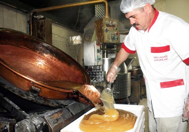 Yapışmayan lokuma büyük talep