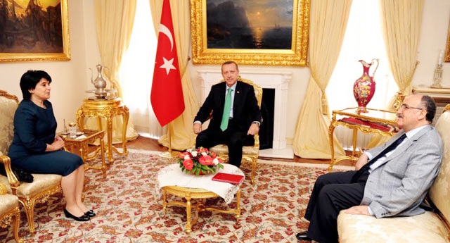 Başbakan Erdoğan'ın Leyla Zana'yla görüşmesi bitti