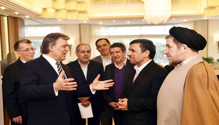 Ahmedinejad'dan Gül'e ziyaret