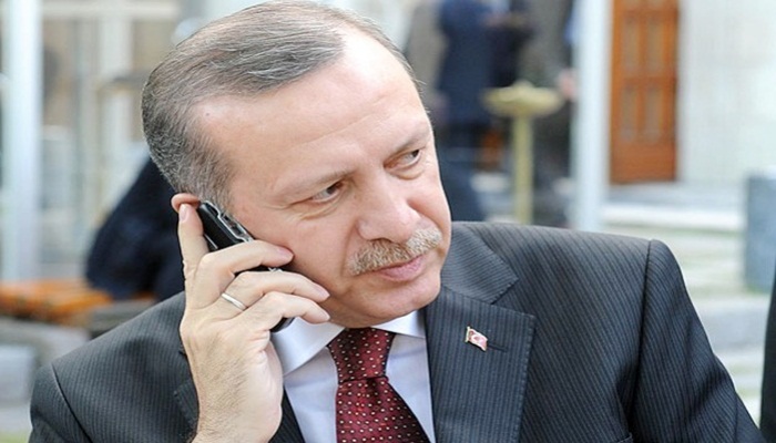 Başbakan Erdoğan'dan Gülen'e geçmiş olsun telefonu
