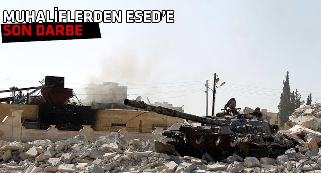 Esed'in bir yanı daha göçtü!